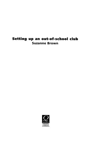 Setting Up an Out-of-school Club