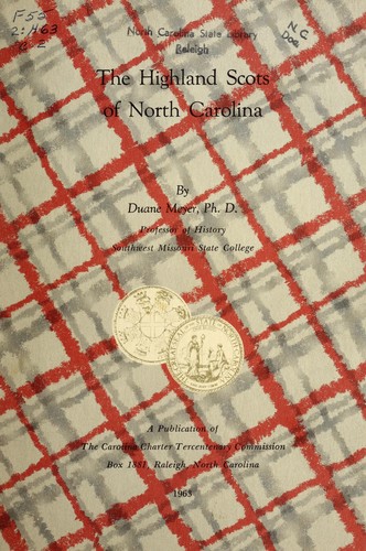 The Highland Scots of North Carolina
