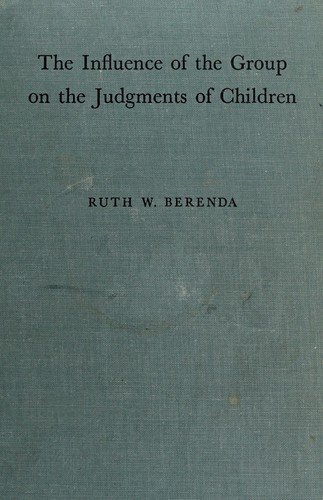 The influence of the group on the judgments of children