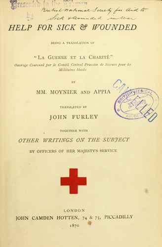 Help for sick & wounded
