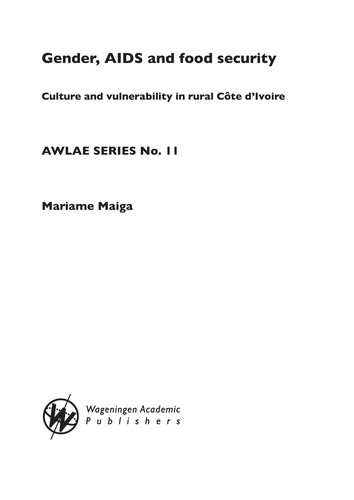 Gender, AIDS and food security