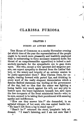 Clarissa Furiosa: A Novel