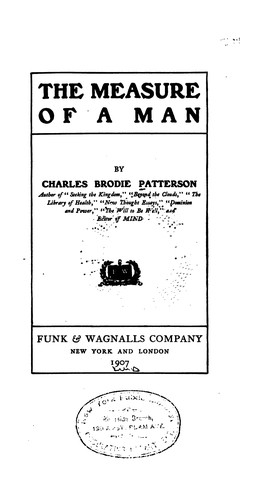 The measure of a man