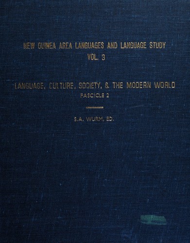New Guinea area languages and language study
