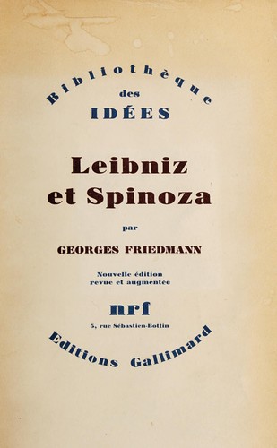 Leibniz et Spinoza