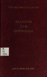 Religion and empiricism. --