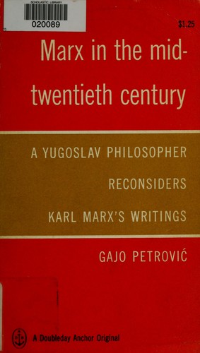 Marx in the mid-twentieth century