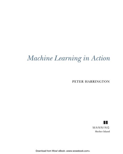 Machine learning in action