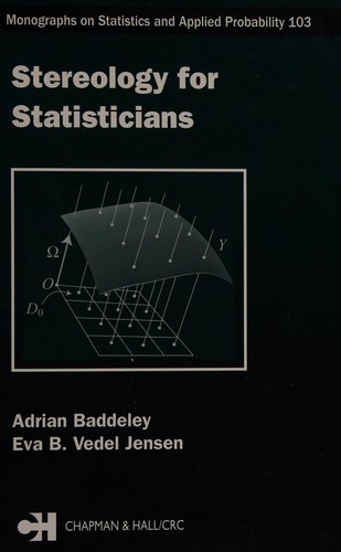 Stereology for statisticians