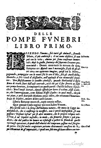 Pompe funebri di tutte le nationi del mondo