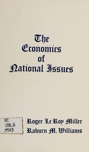The economics of national issues