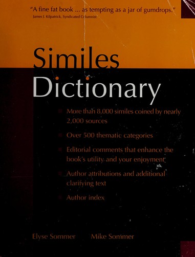 Similes dictionary