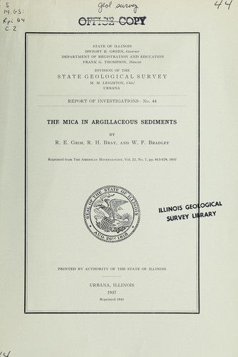 The mica in argillaceous sediments