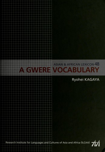 A Gwere Vocabulary