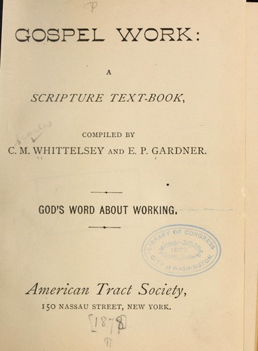Gospel work