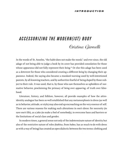 Accessorizing the body