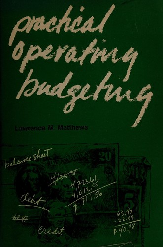 Practical operating budgeting
