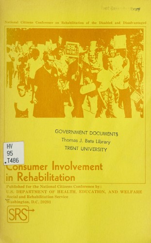 Consumer involvement in rehabilitation