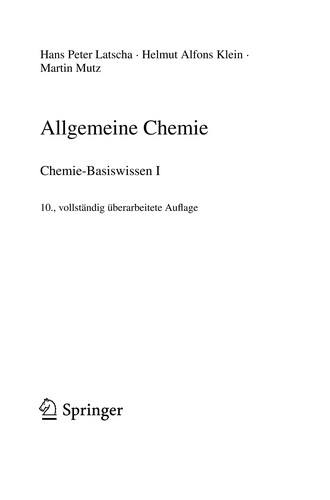 Allgemeine Chemie