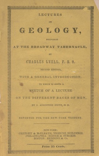 Lectures on geology