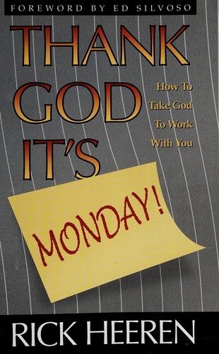 Thank God it's Monday