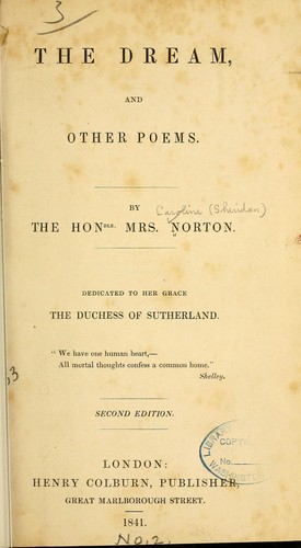 The dream, and other poems