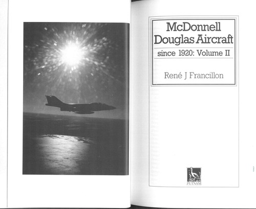McDonnell Douglas aircraft since 1920