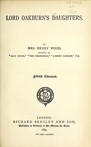 Lord Oakburn's daughters