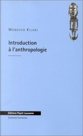 Introduction à l'anthropologie