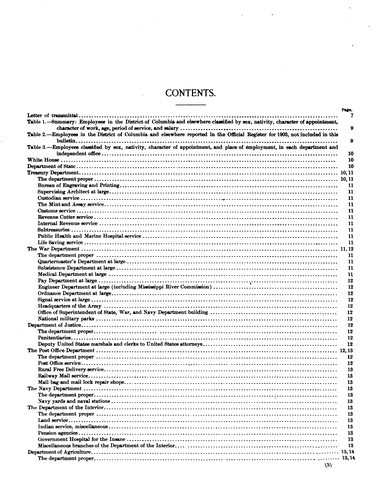The executive civil service of the United States