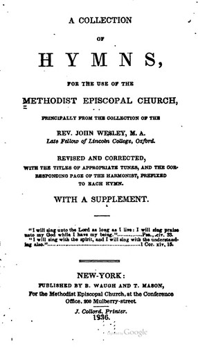 A collection of hymns