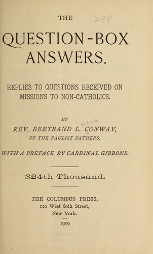 The question-box answers