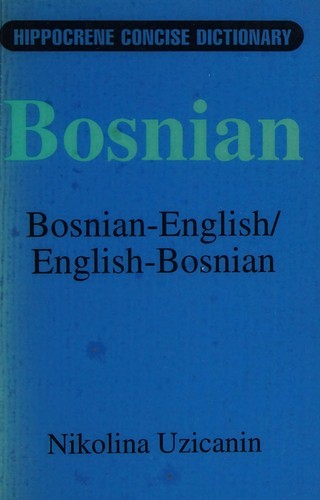 Bosnian-English, English-Bosnian dictionary