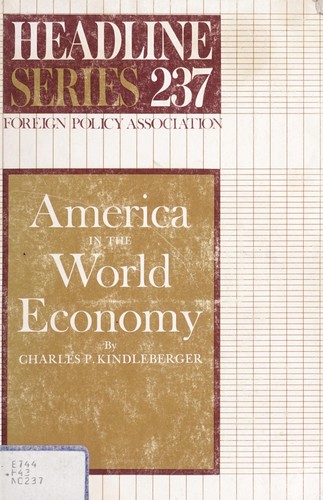 America in the world economy