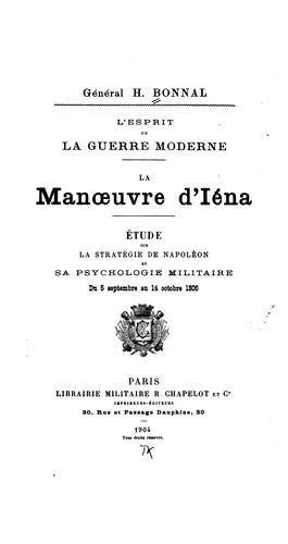 La manœuvre d'Iéna
