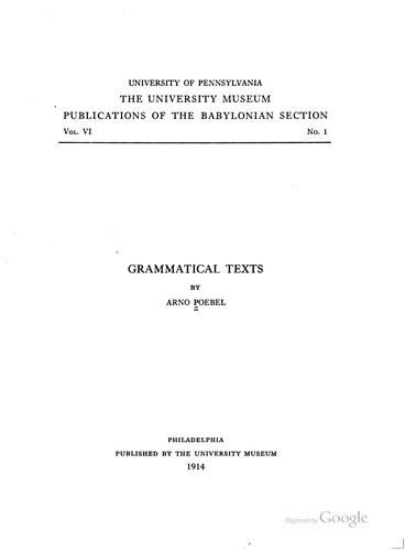 Historical texts
