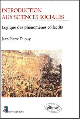 Introduction aux sciences sociales