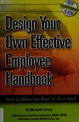 Design your own effective employee handbook