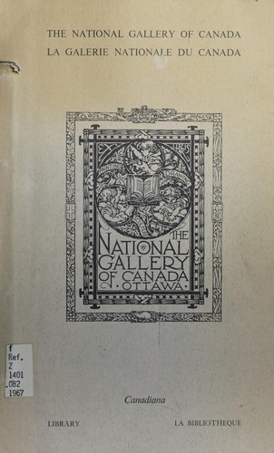 Canadiana; in the Library of the National Gallery of Canada