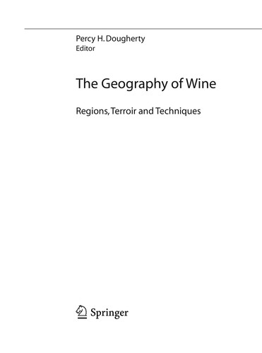 The geography of wine
