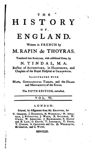 The History of England