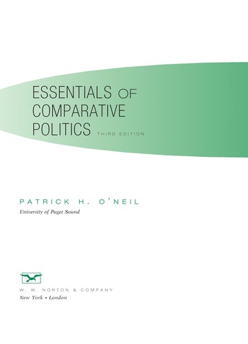 Essentials of comparative politics