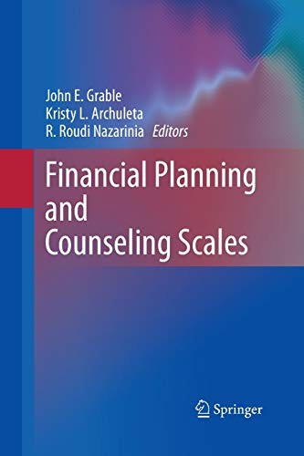 Financial planning and counseling scales