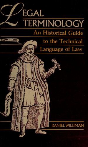 Legal terminology