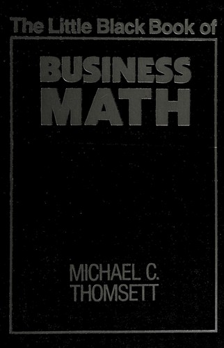 The little black book of business math