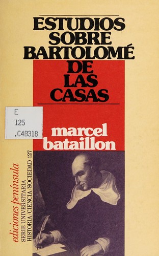 Études sur Bartolomé de Las Casas