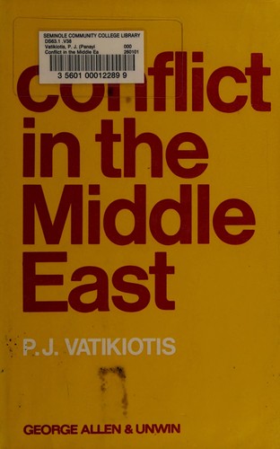 Conflict in the Middle East. --