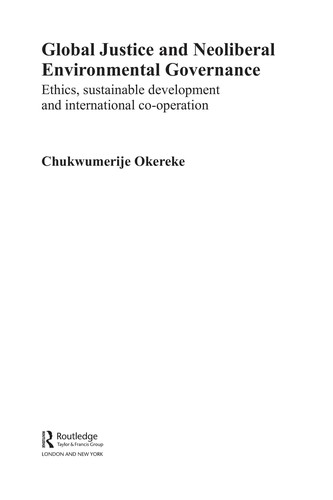 Global justice and neoliberal environmental governance