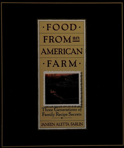 Food from an American farm