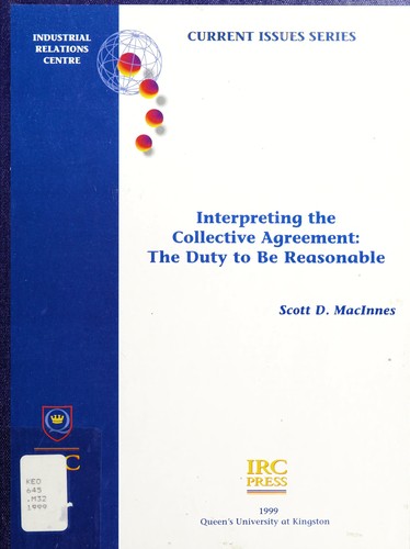 Interpreting the collective agreement